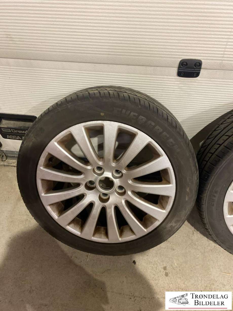 Hjulsett aluminium sommer til Opel Insignia A 2009-2014 (EVERGREEN EU72|245/45-18| 100W| 5X120/8X18/ET? CB67|1|5MM MØNSTERDYBDE|02/2022)