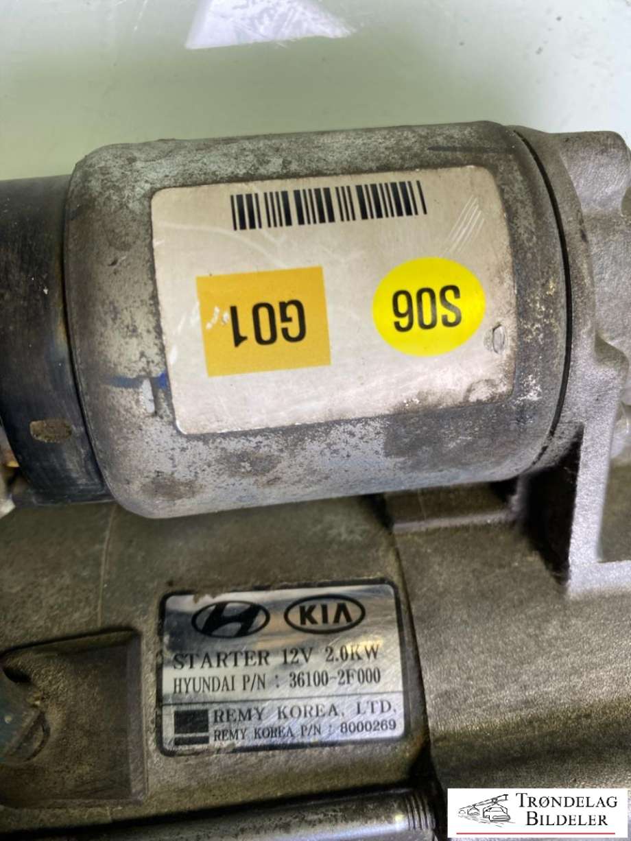 Starter diesel til Hyundai Ix35 2010-2015  (361002F000|)