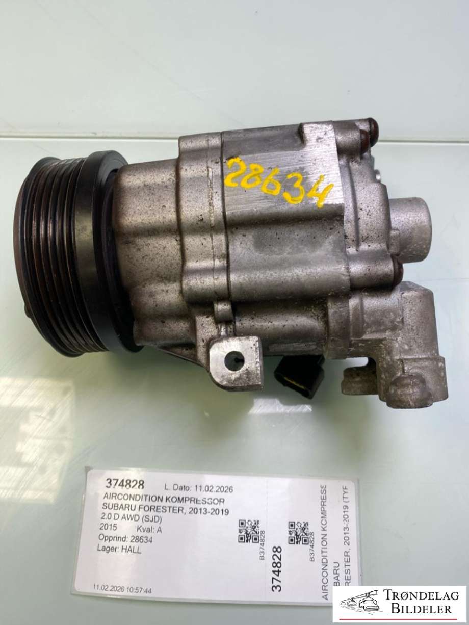 Aircondition kompressor til Subaru Forester, 2013-2019 (Type IV)  (73111SG010)