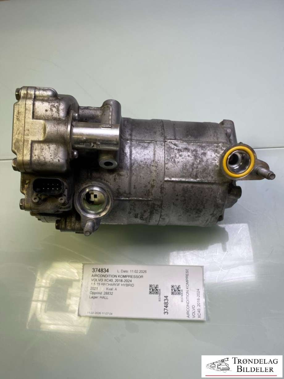 Aircondition kompressor til Volvo XC40, 2018-2024  (32130500)