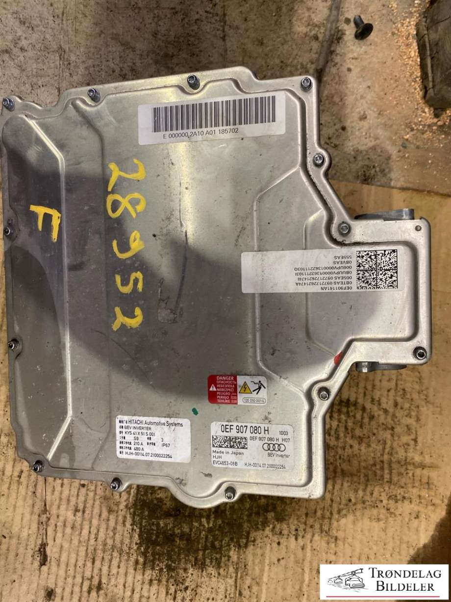 Inverter elbil til Audi e-tron 2018-->>  (0EF 907 080 H|)
