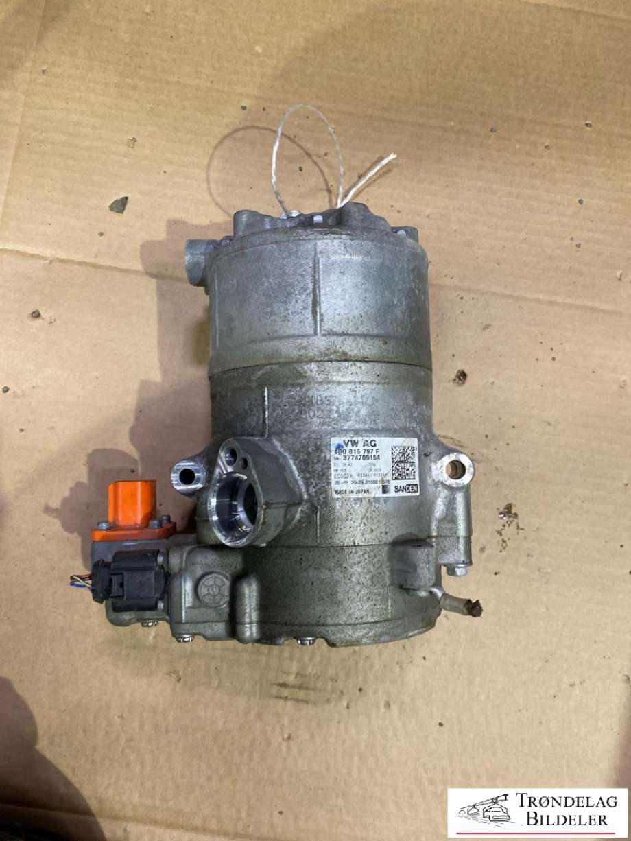 Aircondition kompressor elbil til Audi e-tron 2018-->>  (4G0 816 797 E|4G0 816 797 F|ACP01453|4G0816797C|4G0816797D|4M0816797A|4M0816797C|PAB81679700|PAB81679750|9A781679700|PAB816797A|PAB816797D)