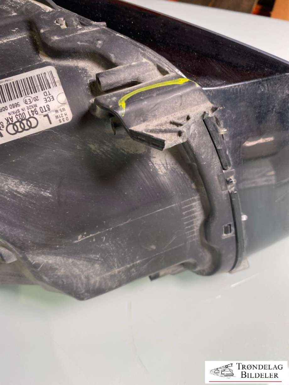 Frontlykt venstre xenon til Audi A5 2007-2016 (Type I)  (8T0 941 029 AK|8K0 941 597 E|8T0941003AK|)