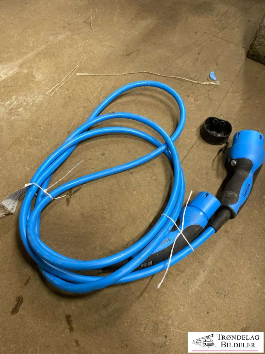 Batterilader kabel til Ford Focus, electric, 2012-2018  (TIL LADEBOKS TYPE 2|)