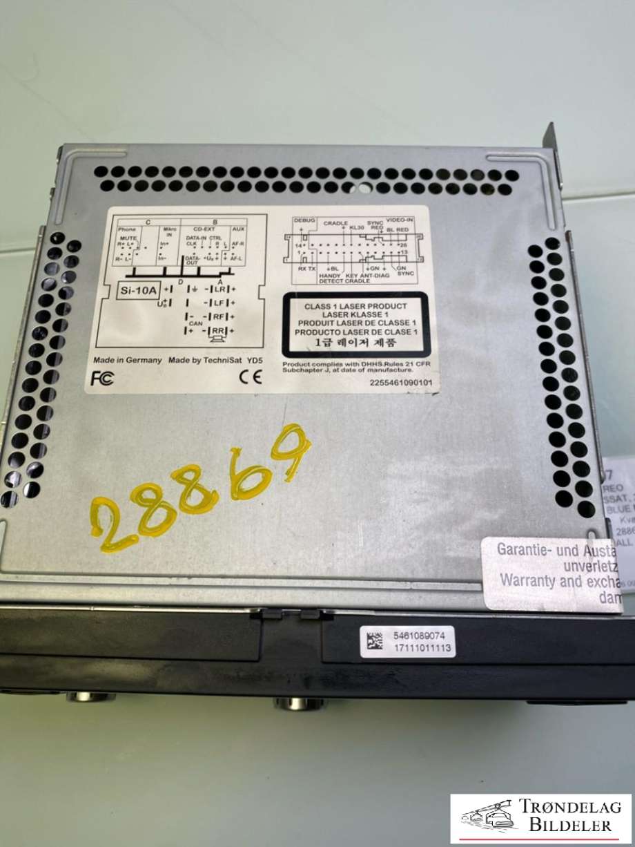 Bilstereo til VW Passat 2011-2015 (B7) (B7) (3C0 035 279|)