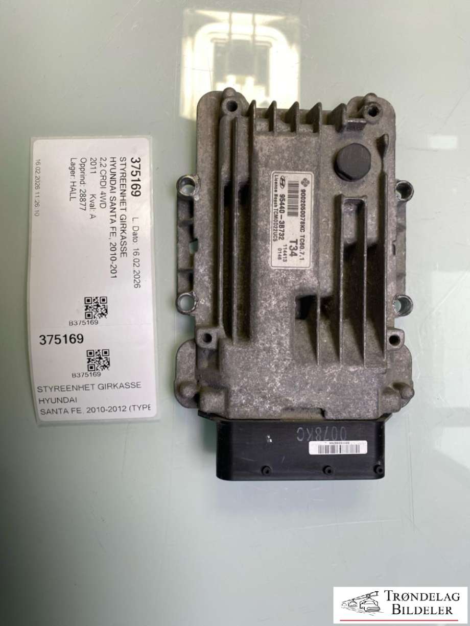 Styreenhet girkasse til Hyundai Santa Fe, 2010-2012 (Type II, Fase 2)  (954403B732)