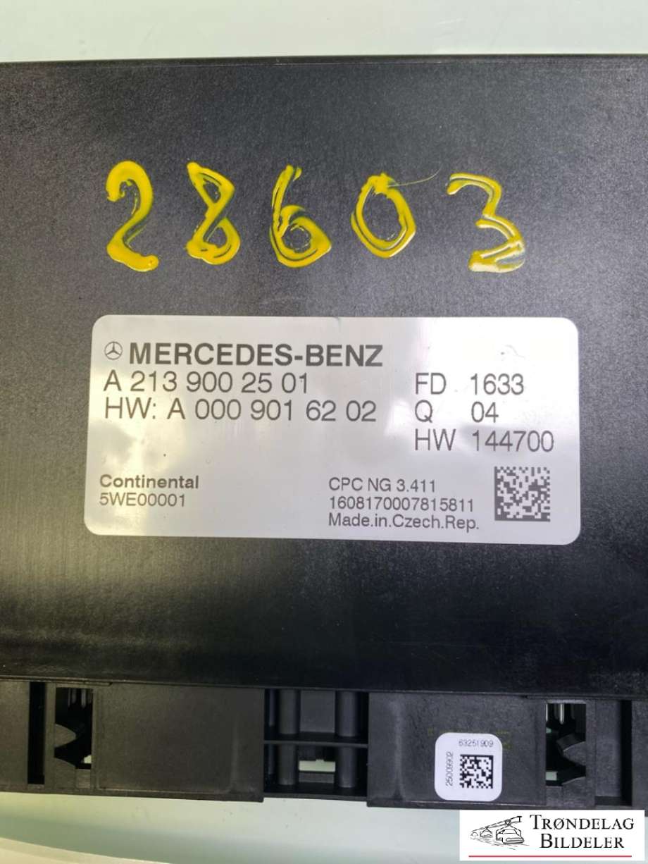 Styreenhet girkasse til Mercedes E-Klasse 2016-2023 (W213) (W213) (A2139002501|)