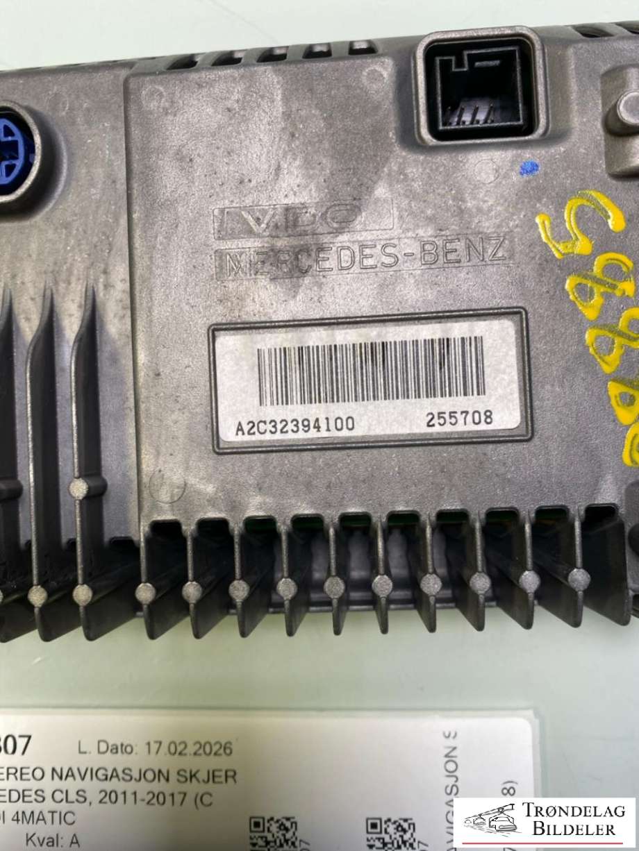 Bilstereo navigasjon skjerm til Mercedes CLS 2011-2017 (C218) (C218) (A2129018103|)