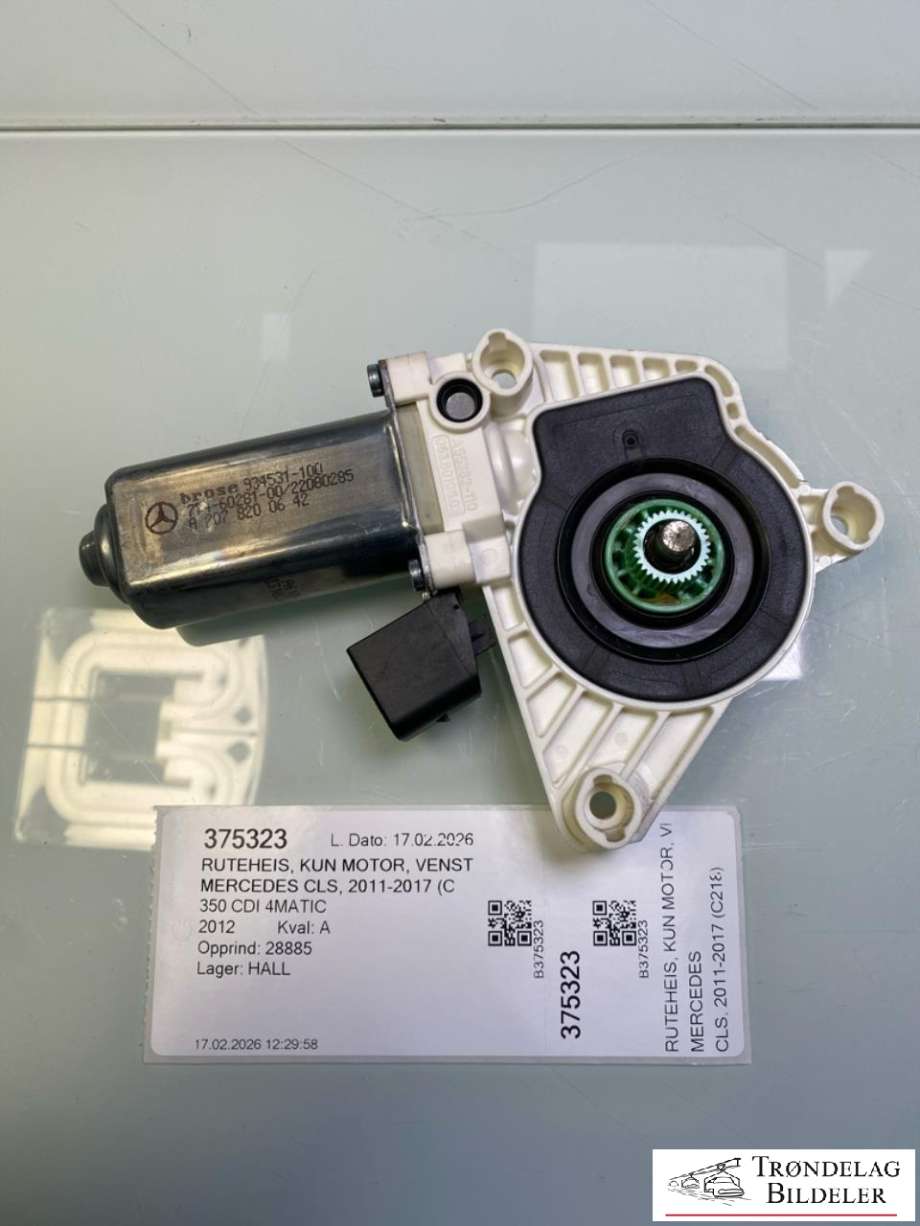 Ruteheis, kun motor, venstre foran til Mercedes CLS 2011-2017 (C218) (C218) (A2078200642|)