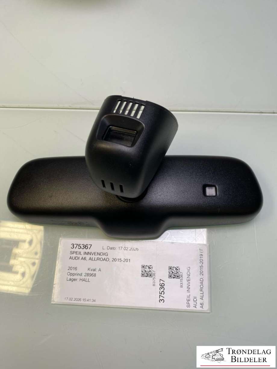 Speil innvendig til Audi A6, Allroad 2015-2019 (Type III, Fase 2) (C7) (C7) (4H08575114PK|)