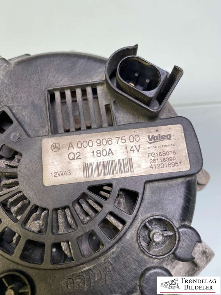 Dynamo diesel til Mercedes CLS 2011-2017 (C218) (C218) (A 000 906 75 00|)