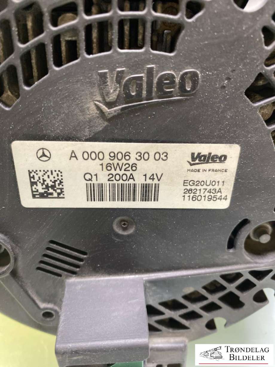 Dynamo diesel til Mercedes E-Klasse 2016-2023 (W213) (W213) (A0009063003|A 000 906 39 03|)