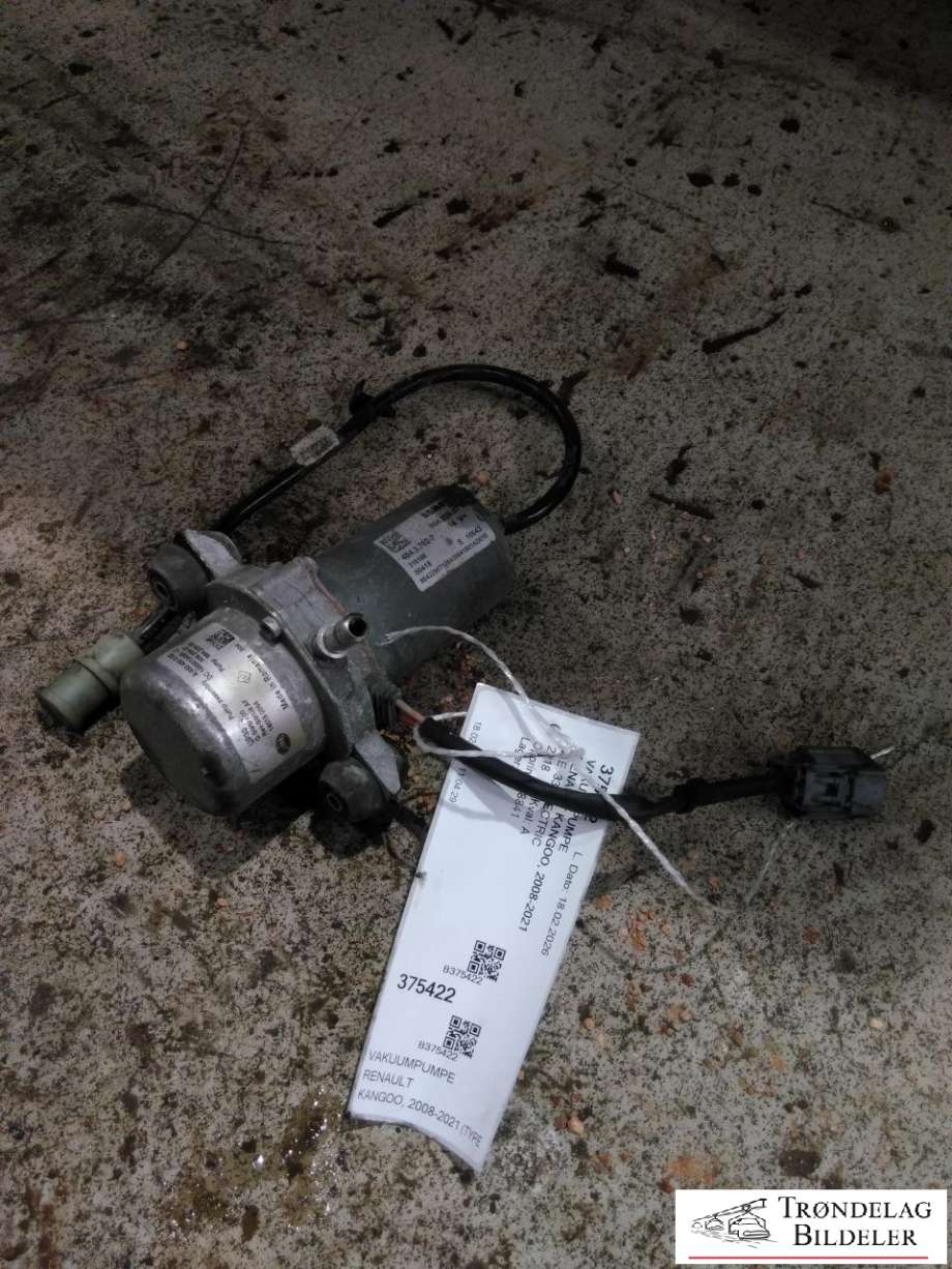 Vakuumpumpe til Renault Kangoo, 2008-2021 (Type II)  (146501049R)