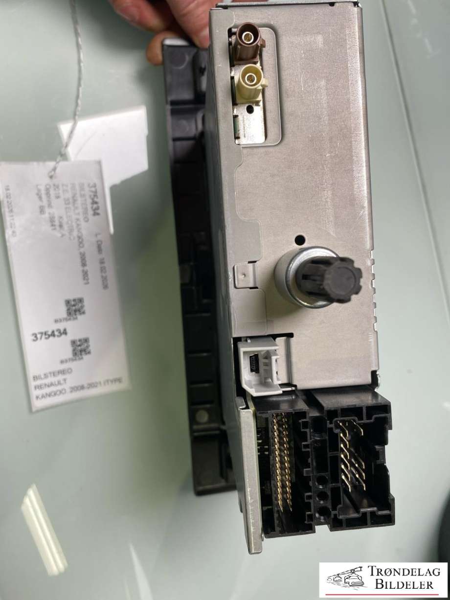Bilstereo til Renault Kangoo 2008-2021 (Type II)  (281151444R|A2C95707011|)