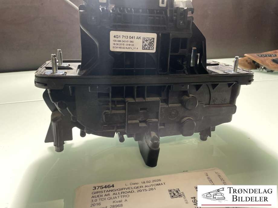 Girstang/girvelger automat til Audi A6, Allroad 2015-2019 (Type III, Fase 2) (C7) (C7) (8K1 713 105 S|4G1 713 041 AK|8K1 713 105 AM)
