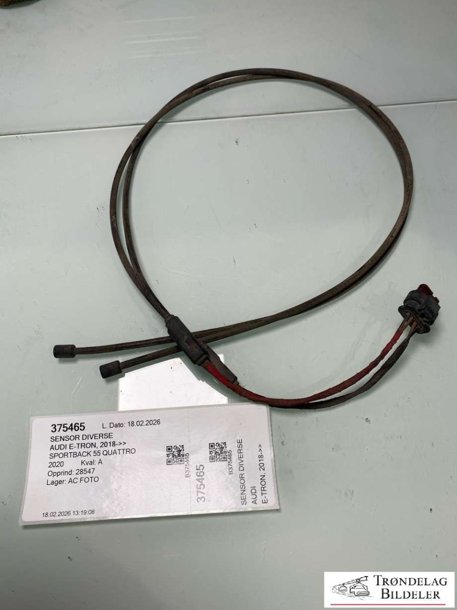 Sensor diverse til Audi e-tron, 2018-->>  (4KE 962 239)