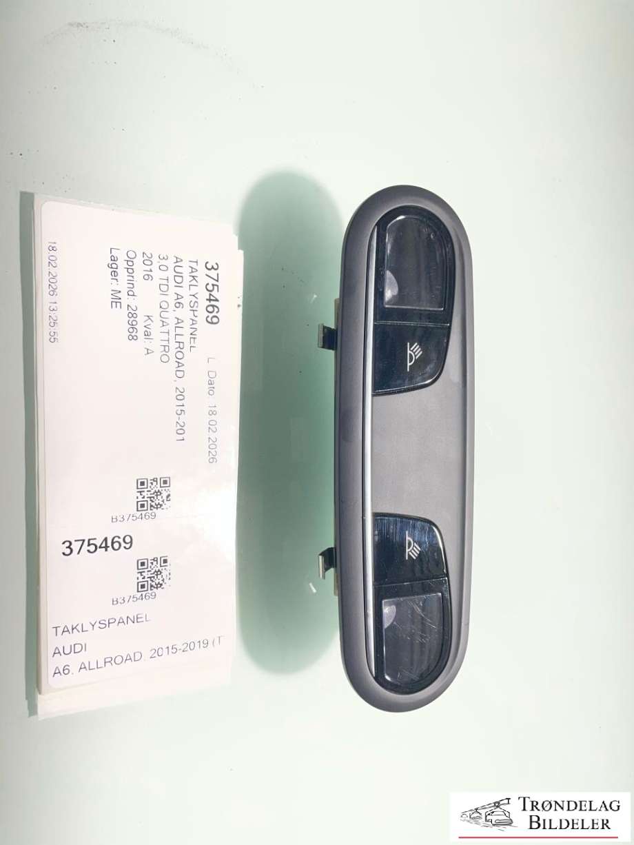 Taklyspanel til Audi A6, Allroad 2015-2019 (Type III, Fase 2) (C7) (C7) (4G0 947 111 A|)