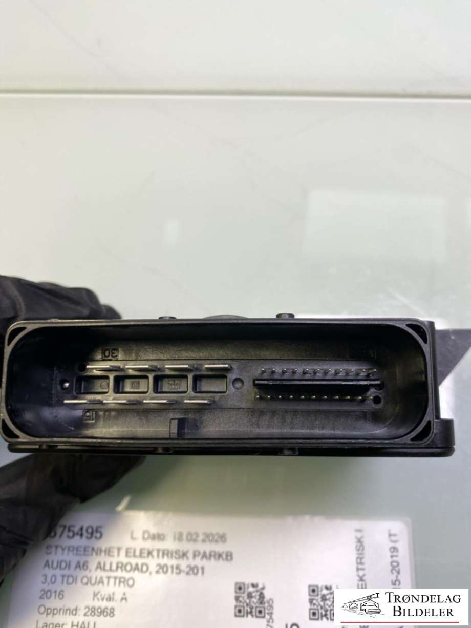 Styreenhet elektrisk parkbrems (EPB - Electric Parking Brake) til Audi A6, Allroad 2015-2019 (Type III, Fase 2) (C7) (C7) (4H0907801H|)