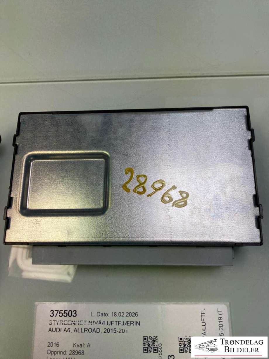 Styreenhet nivå/luftfjæring til Audi A6, Allroad 2015-2019 (Type III, Fase 2) (C7) (C7) (4G0907553G|)