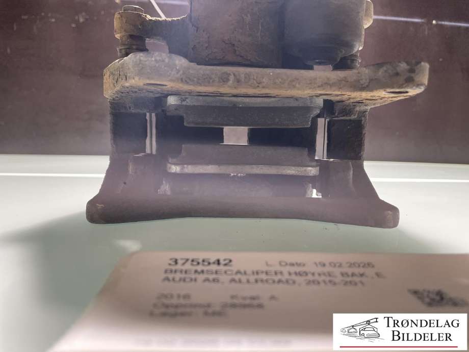 Bremsecaliper høyre bak, elektrisk til Audi A6, Allroad 2015-2019 (Type III, Fase 2) (C7) (C7) (4G0 615 404 A|8K0 615 426|330X22MM)