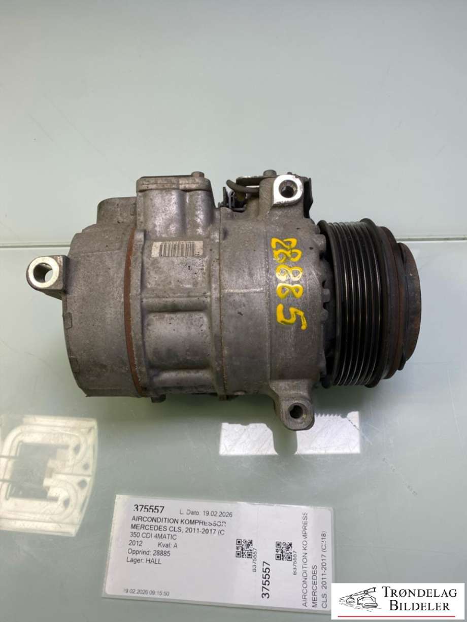 Aircondition kompressor til Mercedes CLS 2011-2017 (C218) (C218) (A 003 230 88 11|)