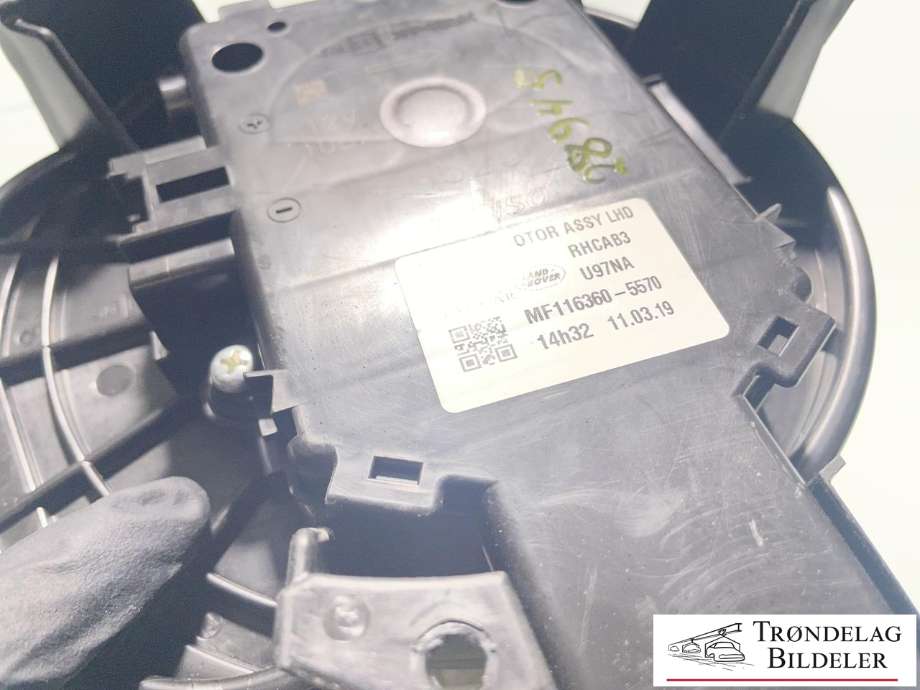 Varmeapparat motor til Jaguar I-PACE 2018-->>  (J9D1132|J9D318456AA|)
