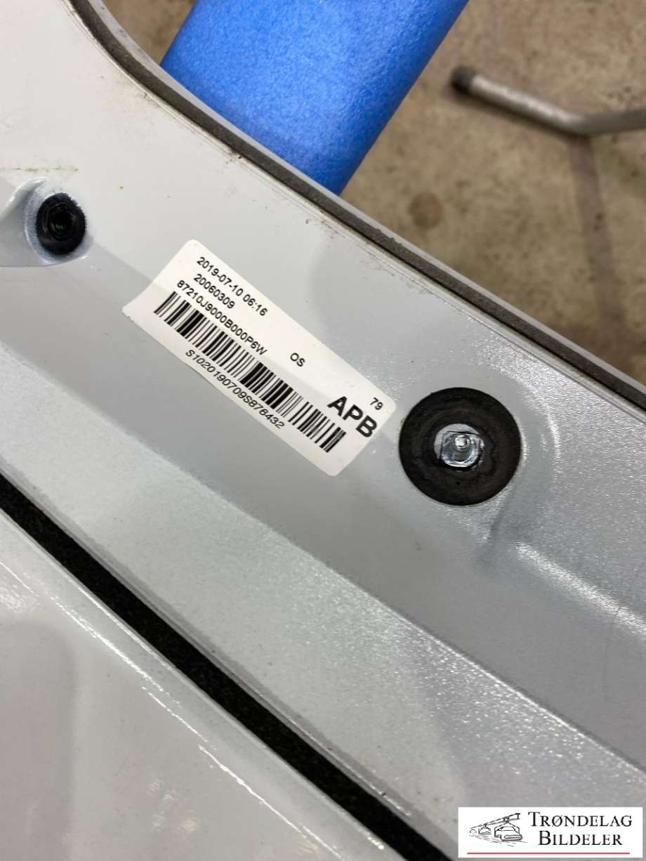 Spoiler bakluke til Hyundai Kona 2017-2021 (Type I, Fase 1)
