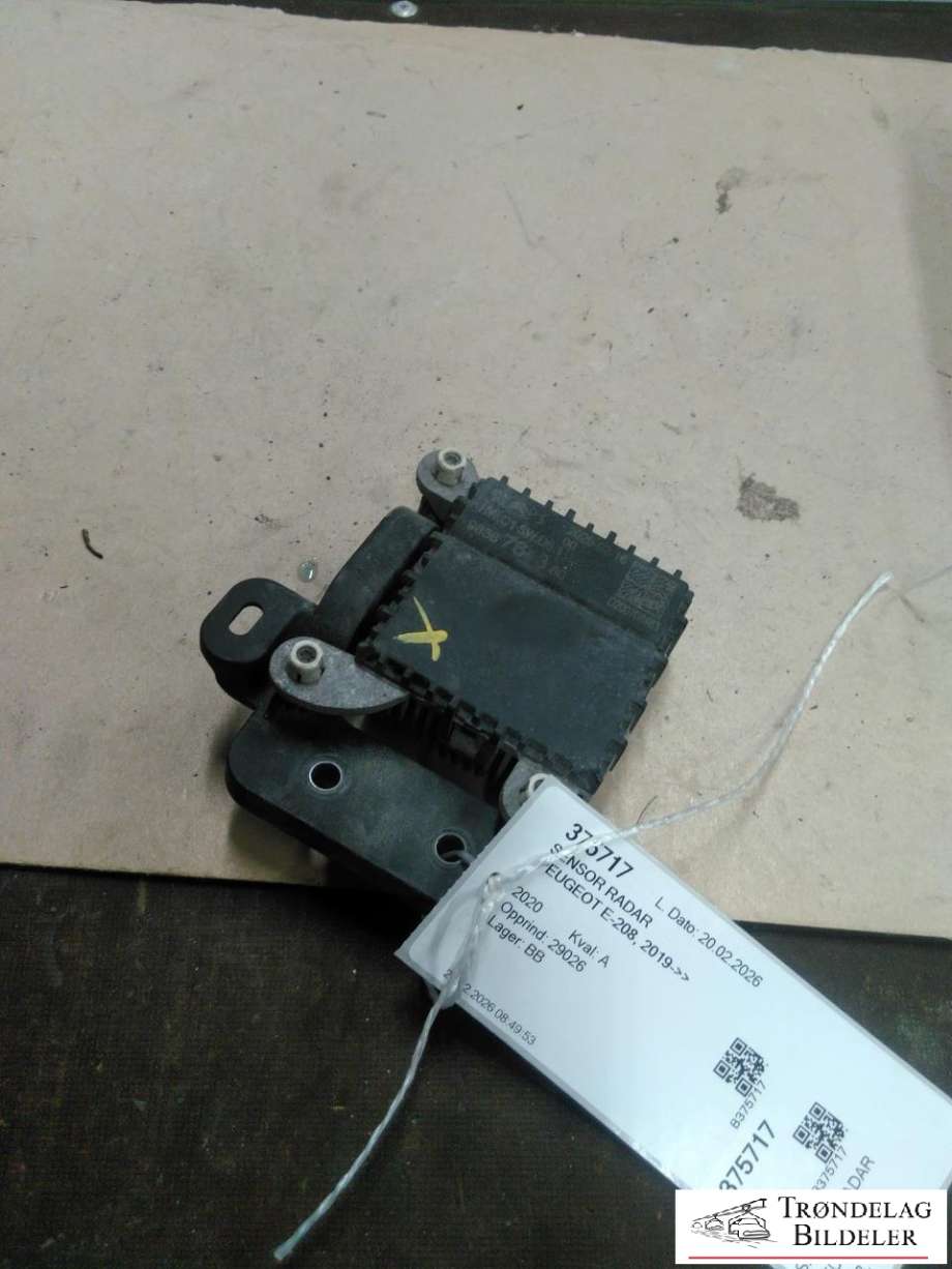 Sensor radar til Peugeot e-208, 2019-->>  (9836764380)