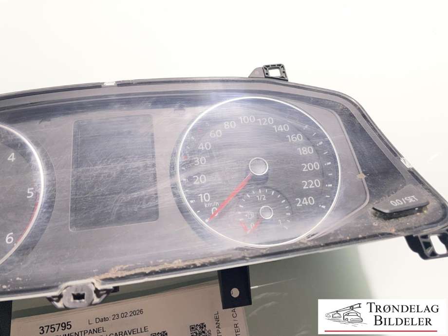 Instrumentpanel til VW Transporter / Caravelle 2019-->> (T6.1) (T6.1) (7E0 920 871 A|7E0 920 871 AX|)