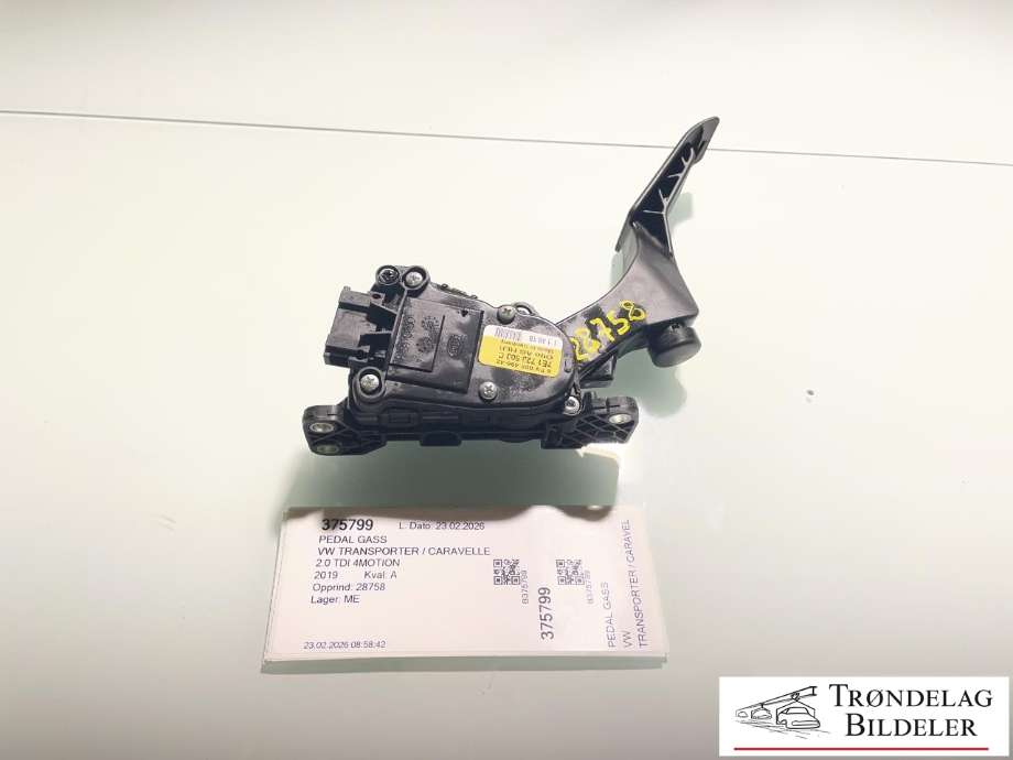 Pedal gass til VW Transporter / Caravelle 2019-->> (T6.1) (T6.1) (7E1723503C|6PV008496-42|)