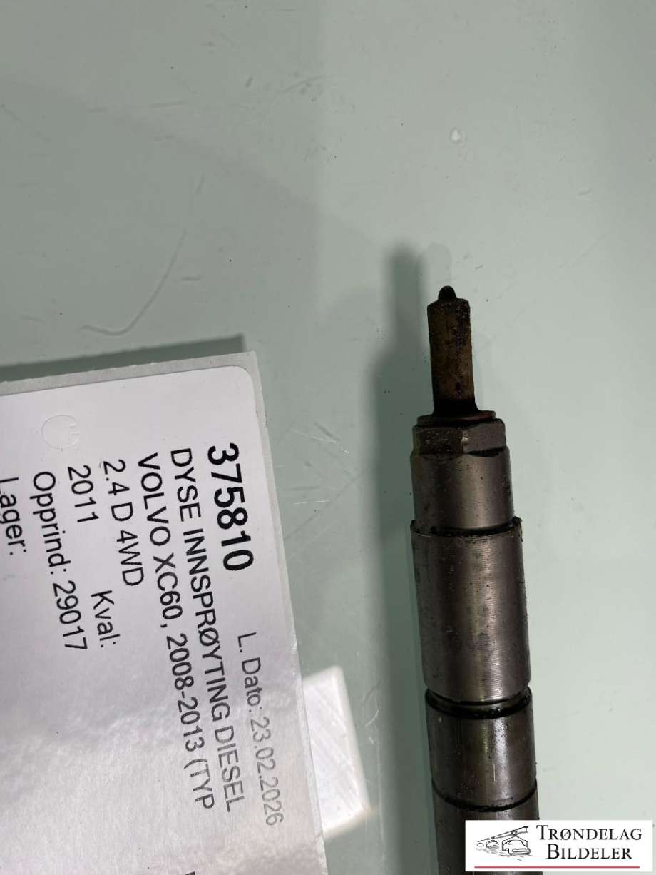 Dyse innsprøyting diesel til Volvo XC60 2008-2013 (Type I, Fase 1)  (36002662|30777226|31272690|0445116016|0986435393|0 445 116 081)