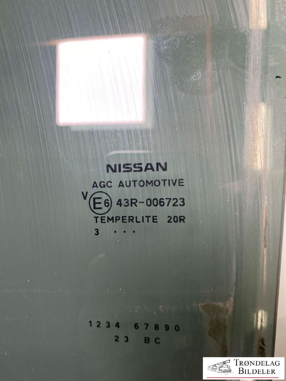 Siderute venstre bak til Nissan Note 2013-2017 (Type II)  (823013VV0B|)