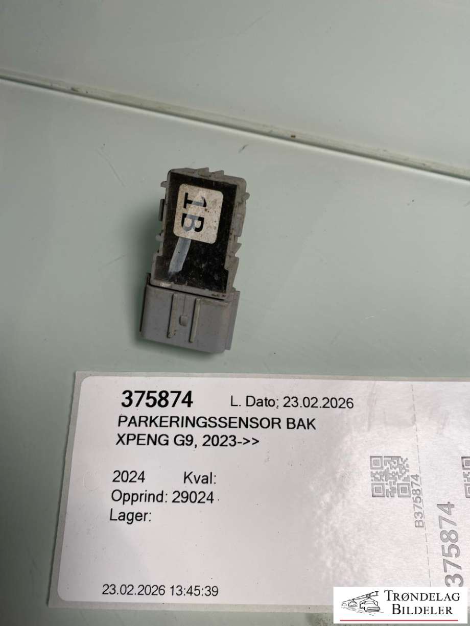 Parkeringssensor bak til XPeng G9 2023-->>  