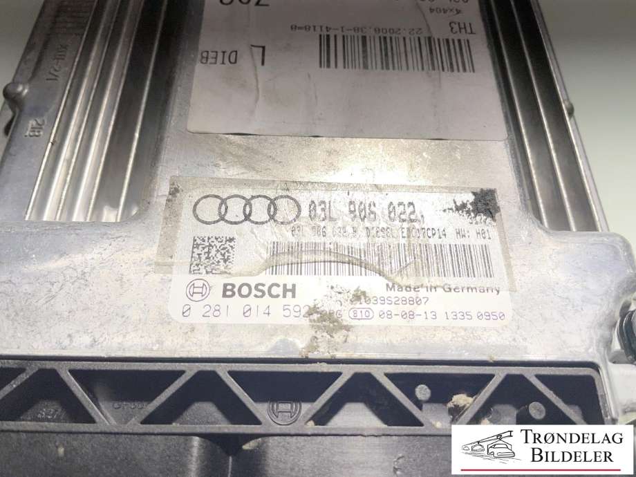Styreenhet motor til Audi A4 2007-2014 (Type IV) (B8) (B8) (03L 906 022|)