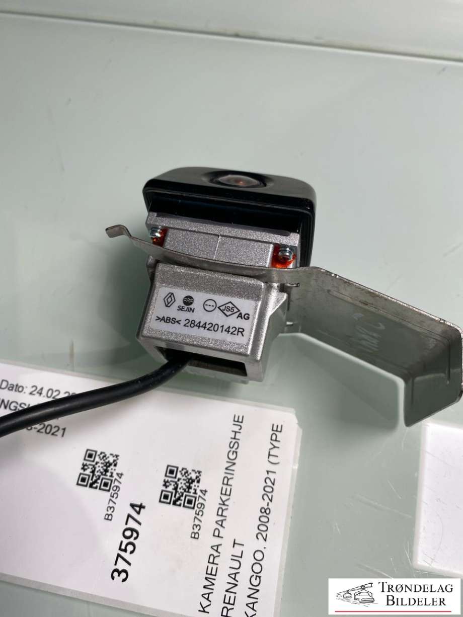Kamera parkeringshjelp til Renault Kangoo 2008-2021 (Type II)  
