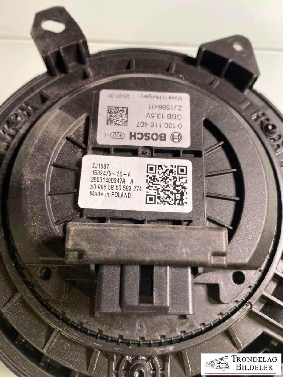 Varmeapparat motor til Tesla Model Y 2024-->> (Type II)  (1539475-20-A|)