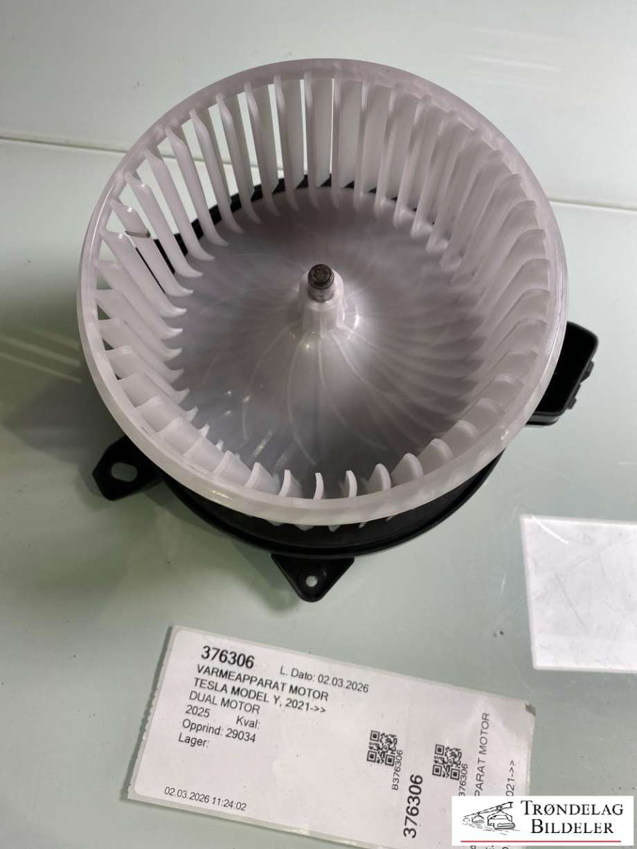 Varmeapparat motor til Tesla Model Y 2024-->> (Type II)  (1539475-20-A|)