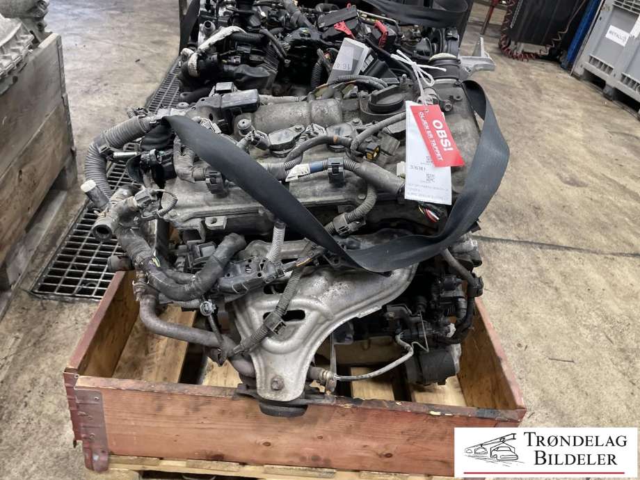Motor hybrid bensin del til Toyota Auris 2010-2012 (Type I, Fase 2)  (2ZR-FXE|)