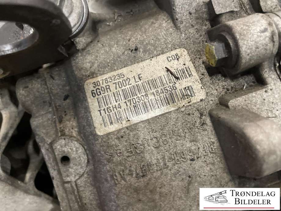 Girkasse manuell 6-trinn til Volvo V70 2007-2013 (Type III, Fase 1) (30783235|)