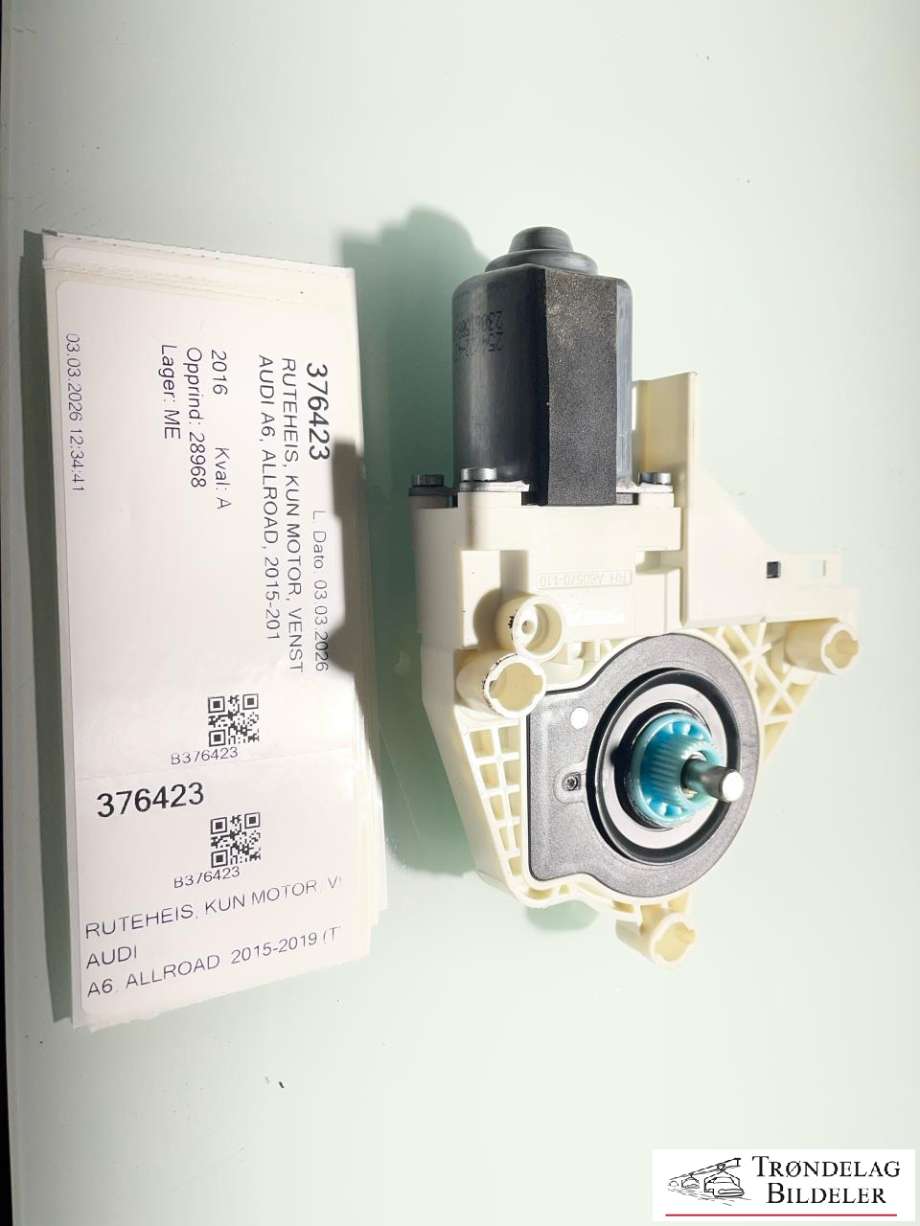 Ruteheis, kun motor, venstre bak til Audi A6, Allroad 2015-2019 (Type III, Fase 2) (C7) (C7) (8K0 959 811 A|)
