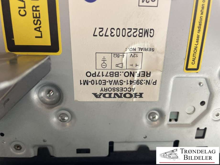 Bilstereo til Honda CR-V 2007-2012 (Type III)  (39531-SWA-E010-M1|GMB22003727|)