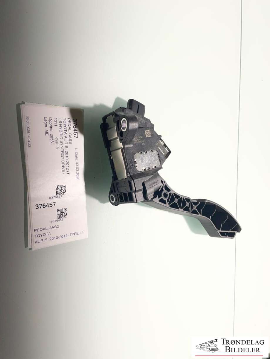 Pedal gass til Toyota Auris, 2010-2012 (Type I, Fase 2)  (78110-02011)