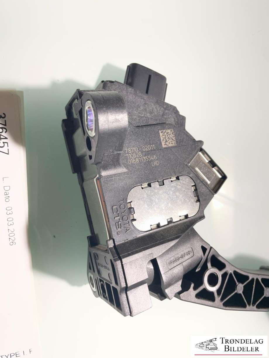 Pedal gass til Toyota Auris 2010-2012 (Type I, Fase 2)  (78110-02011|)