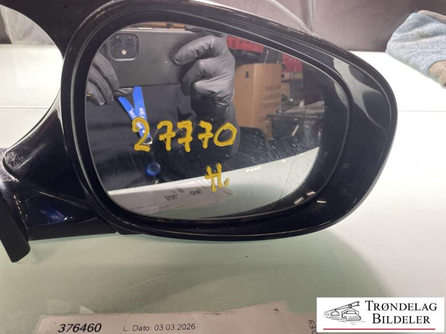 Speil høyre til BMW 3-Serie 2005-2011 (E90/E91/E92/E93) (E90/E91/E92/E93) (51 16 7 268 278|51 16 7 205 292|)