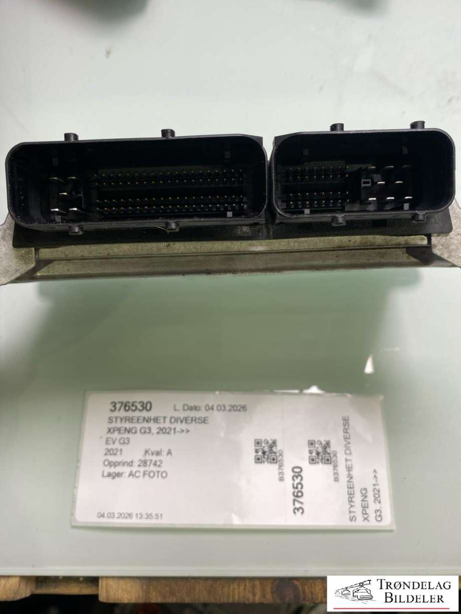 Styreenhet diverse til XPeng G3 2021-->> (1110001DC3-00-00|)