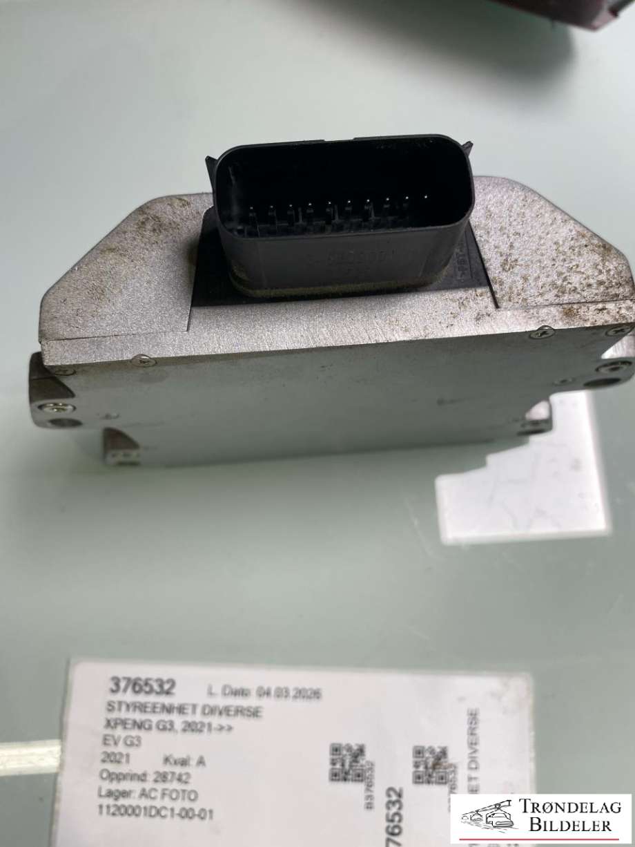 Styreenhet diverse til XPeng G3 2021-->>  (1120001DC1-00-01|)