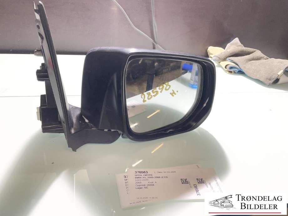 Speil høyre til BMW X5, 2000-2006 (E53) (E53) (51 16 7 039 922)