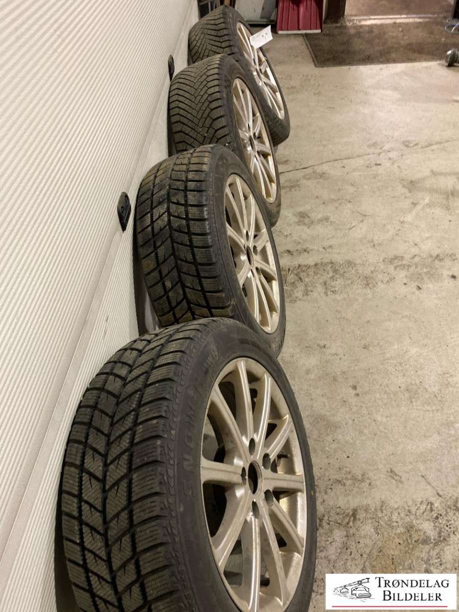 Hjulsett aluminium vinter til Opel Insignia A 2009-2014  (CONTINENTAL VIKING|215/55-17 98T| 7|5X17| 5Z120| /ET34/CB67|1MM|5|5 - 7|5 MM MØNSTERDYBDE|PROD 35/2025)