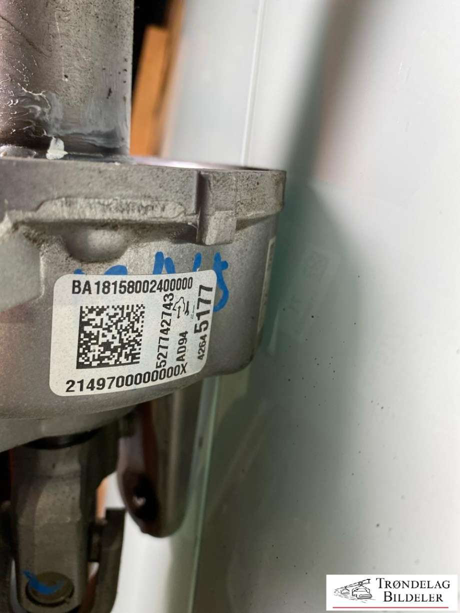 Rattaksel elektrisk servo til Opel Ampera-e 2017-->> (Type II)  (42594712|42645179|)