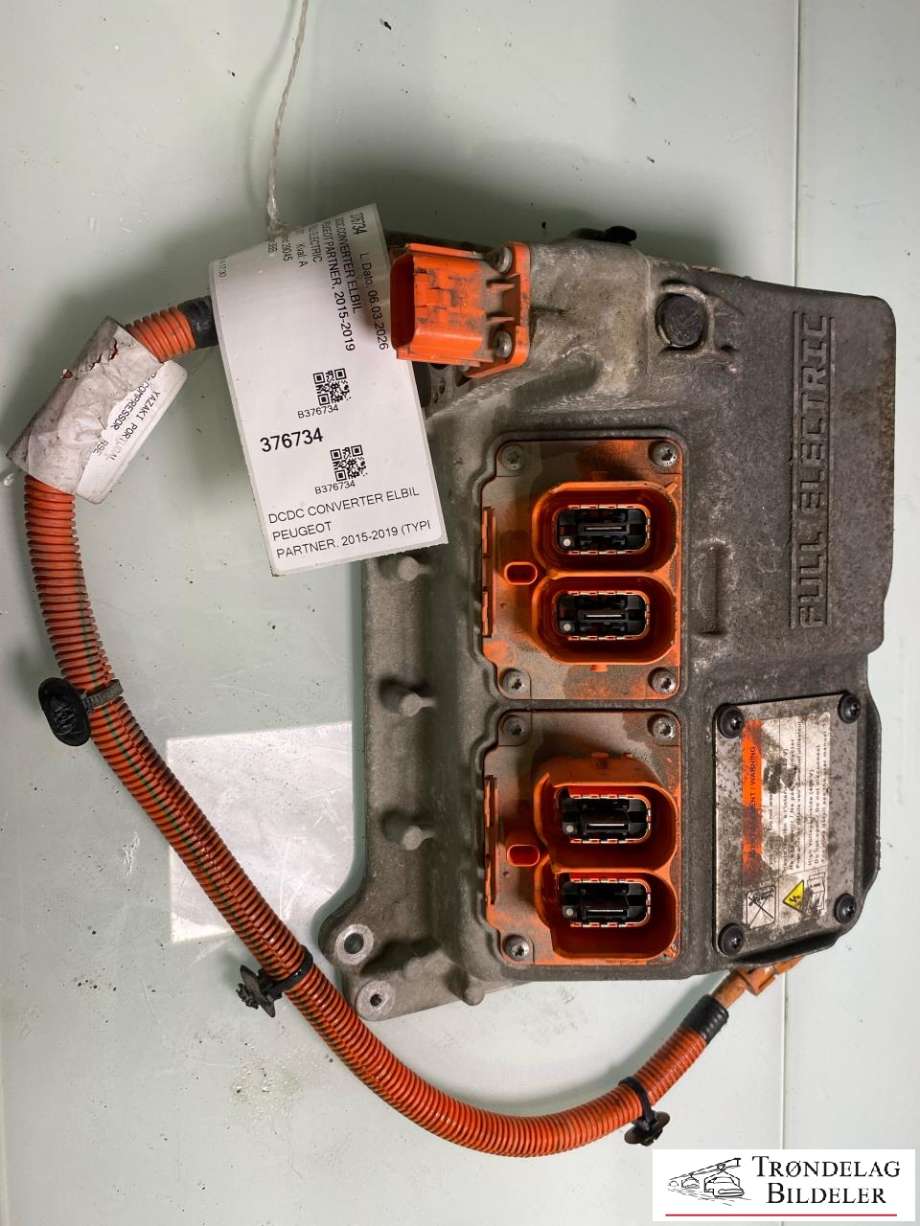 DCDC converter elbil til Peugeot Partner, 2015-2019 (Type II, Fase 2)  